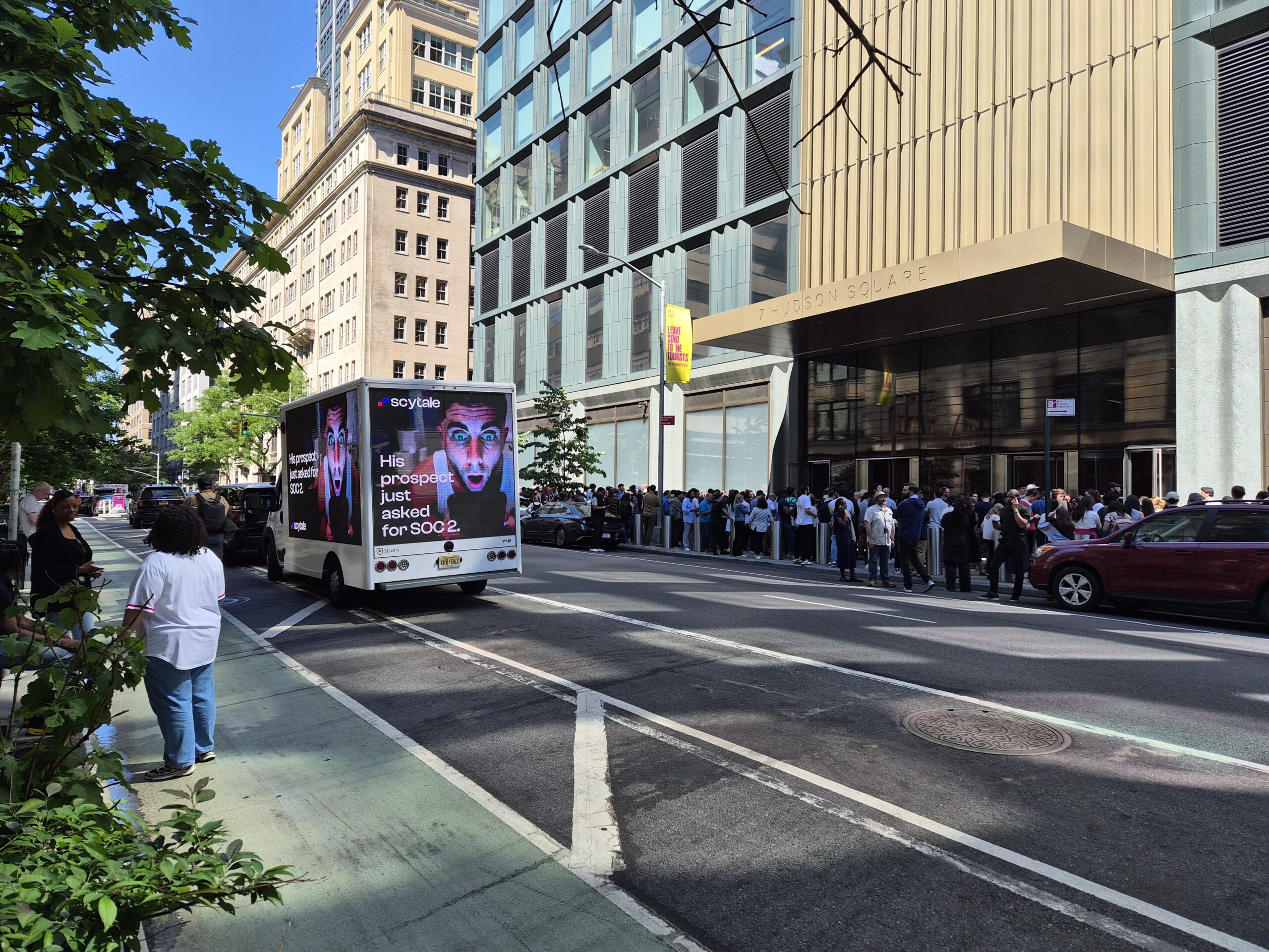 LED Mobile Media Advertisng Van